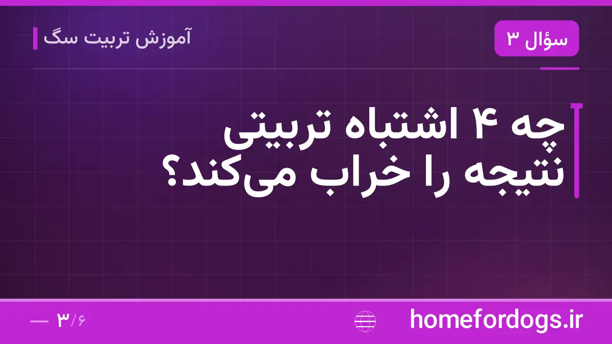 چه ۴ اشتباه تربیتی نتیجه را خراب می‌کند؟