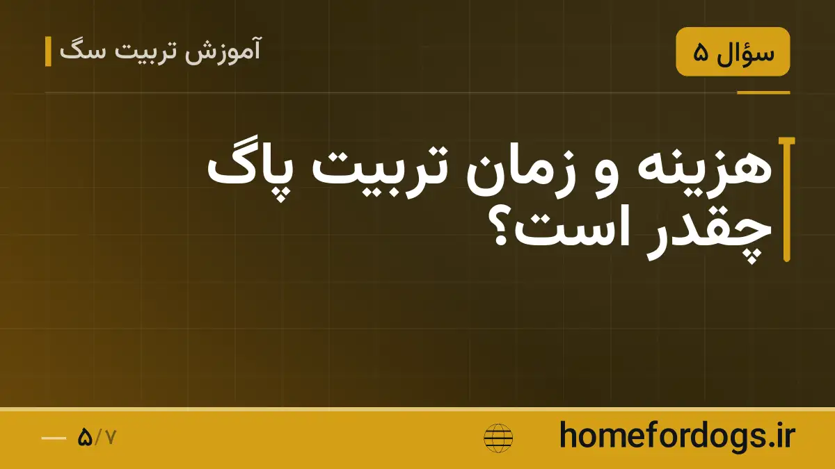 هزینه و زمان تربیت پاگ چقدر است؟