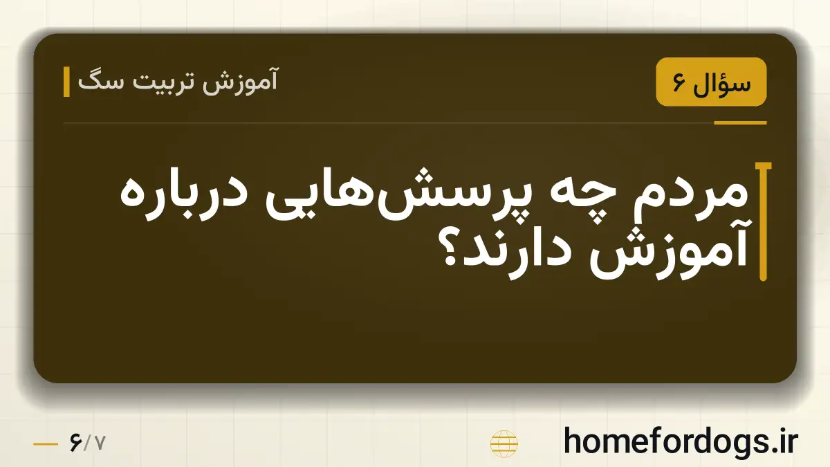 مردم چه پرسش‌هایی درباره آموزش دارند؟