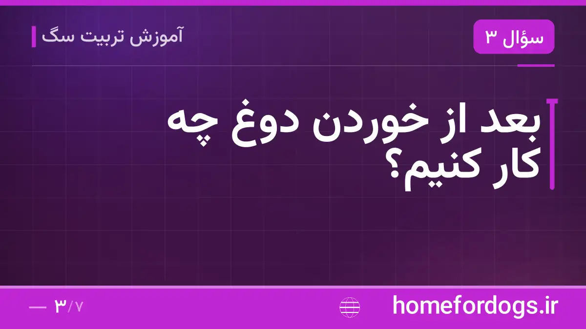 بعد از خوردن دوغ چه کار کنیم؟