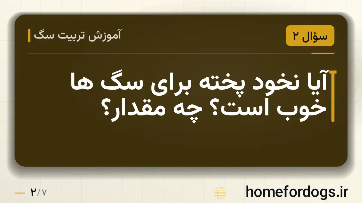 آیا نخود پخته برای سگ ها خوب است؟ چه مقدار؟