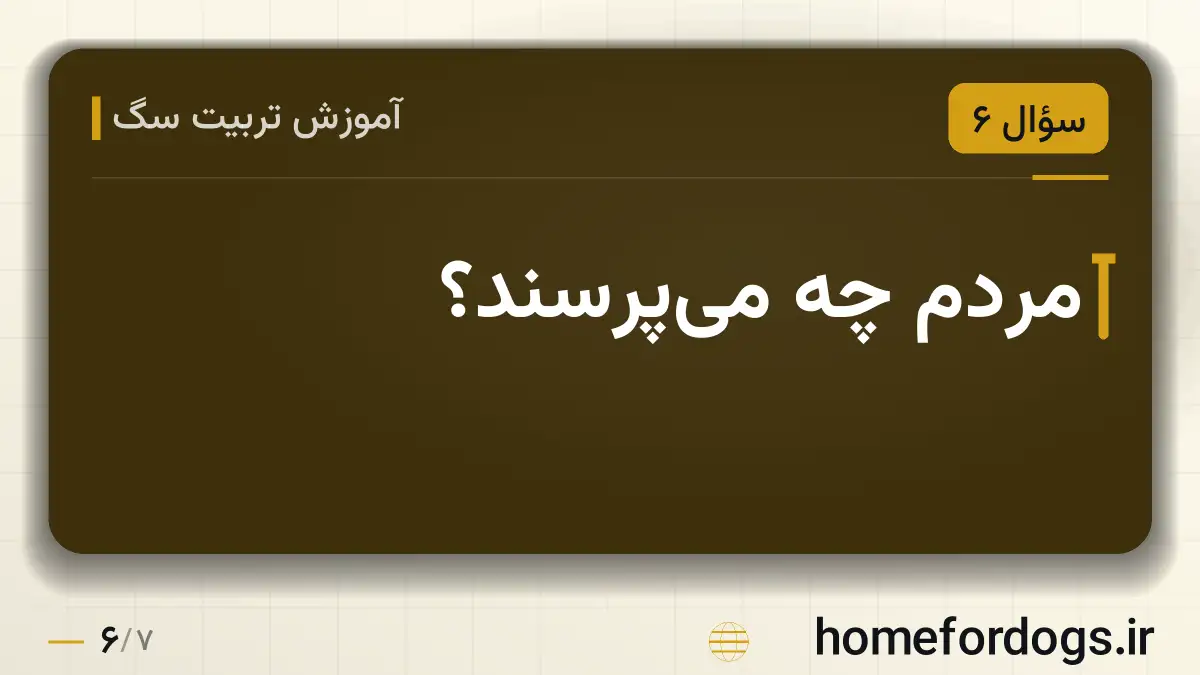 مردم چه میپرسند؟