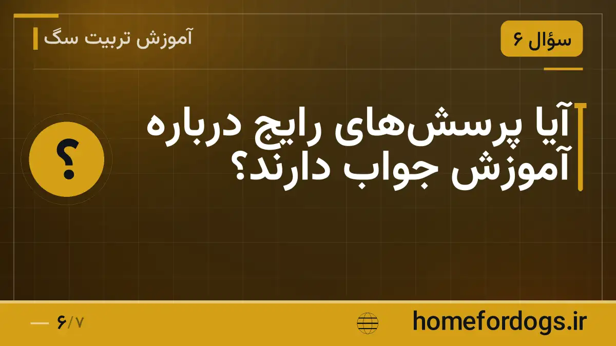 آیا پرسش‌های رایج درباره آموزش جواب دارند؟
