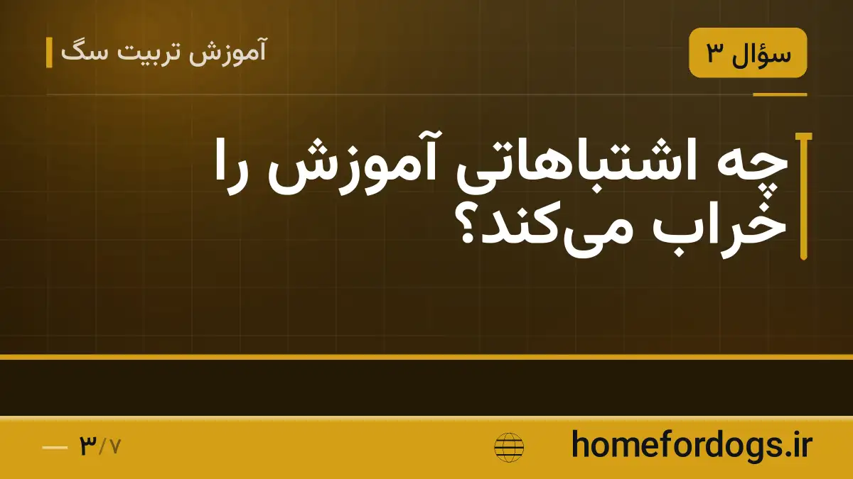 چه اشتباهاتی آموزش را خراب می‌کند؟