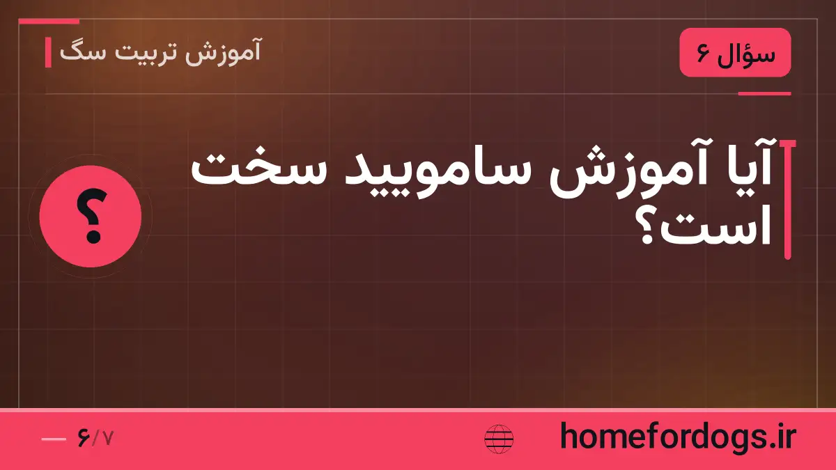 آیا آموزش سامویید سخت است؟