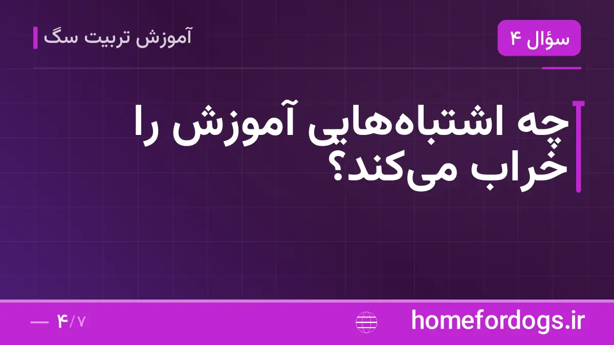 چه اشتباه‌هایی آموزش را خراب می‌کند؟