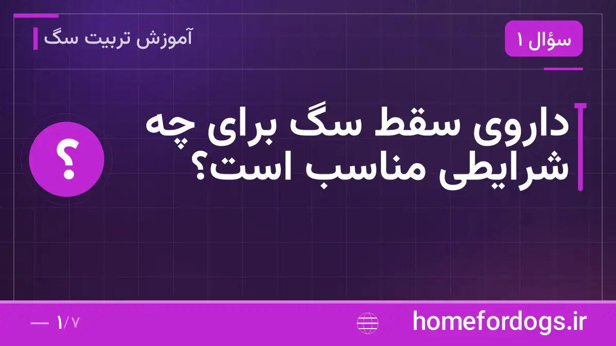 داروی سقط سگ برای چه شرایطی مناسب است؟