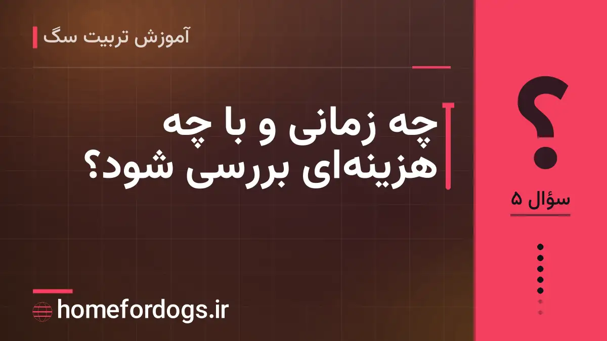 چه زمانی و با چه هزینه‌ای بررسی شود؟