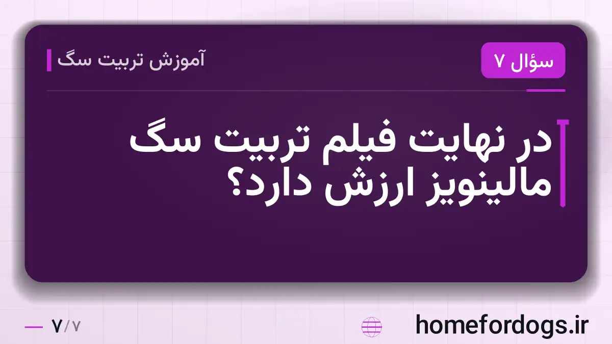 در نهایت فیلم تربیت سگ مالینویز ارزش دارد؟