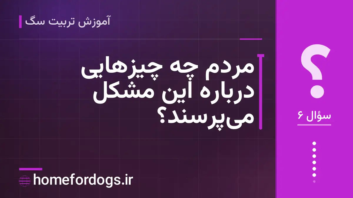 مردم چه چیزهایی دربارهٔ این مشکل می‌پرسند؟