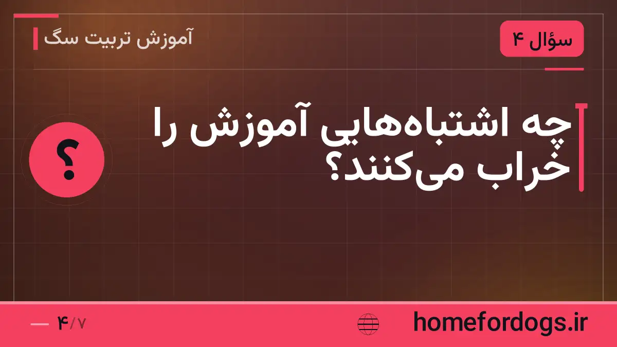 چه اشتباههایی آموزش را خراب میکنند؟