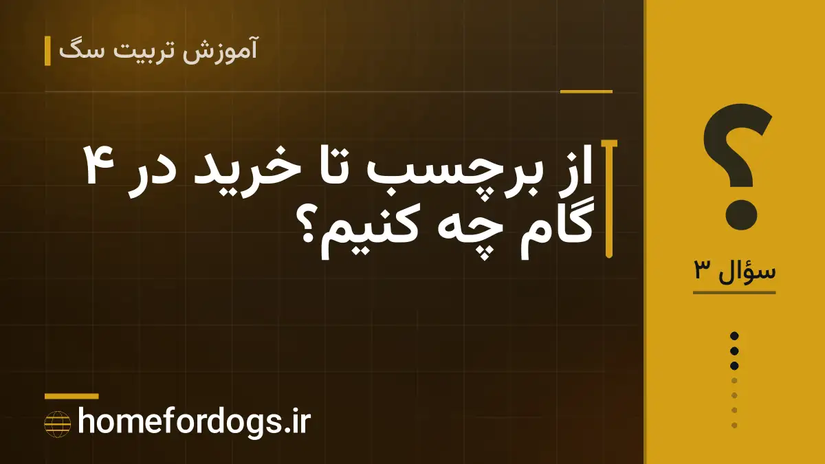 از برچسب تا خرید در ۴ گام چه کنیم؟
