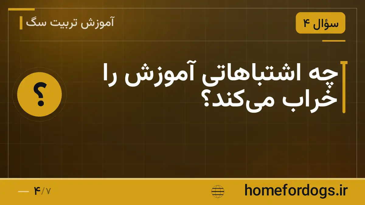 چه اشتباهاتی آموزش را خراب می‌کند؟
