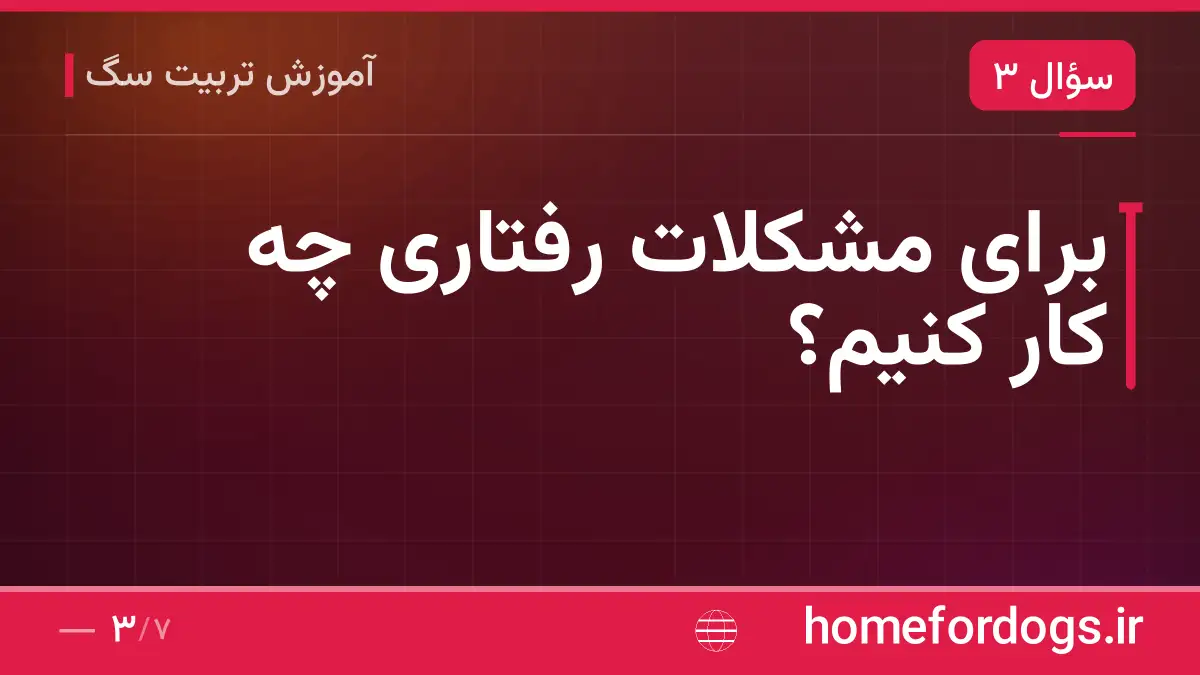 برای مشکلات رفتاری چه کار کنیم؟