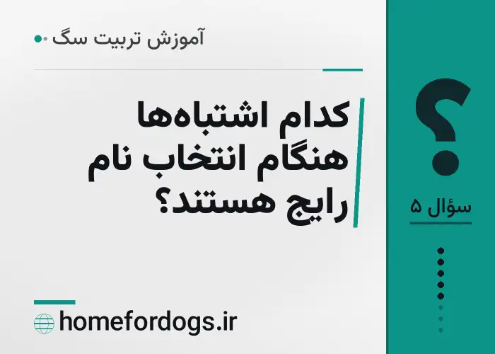 کدام اشتباه‌ها هنگام انتخاب نام رایج هستند؟