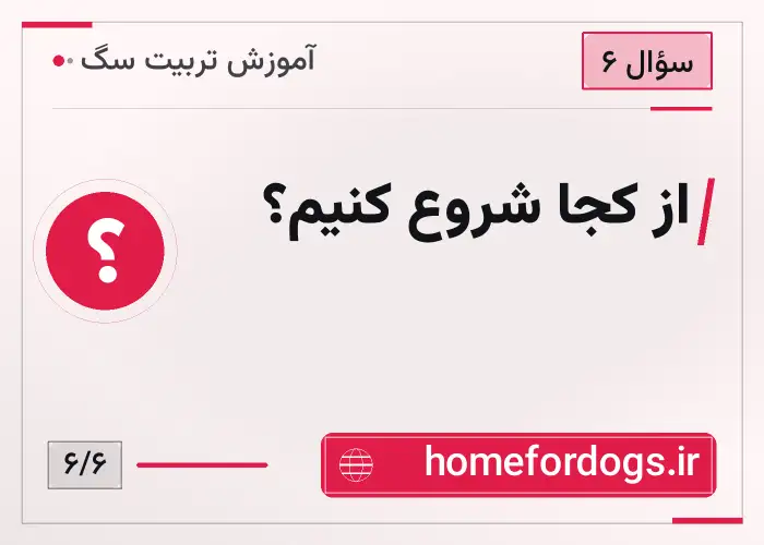 از کجا شروع کنیم؟