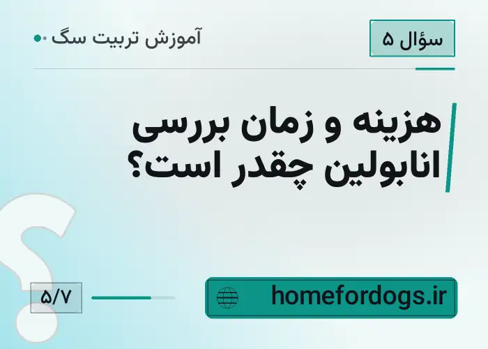 هزینه و زمان بررسی انابولین چقدر است؟
