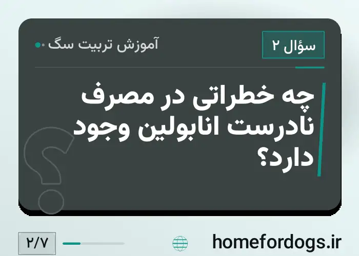 چه خطراتی در مصرف نادرست انابولین وجود دارد؟