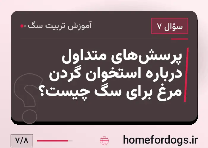 پرسش‌های متداول درباره استخوان گردن مرغ برای سگ چیست؟