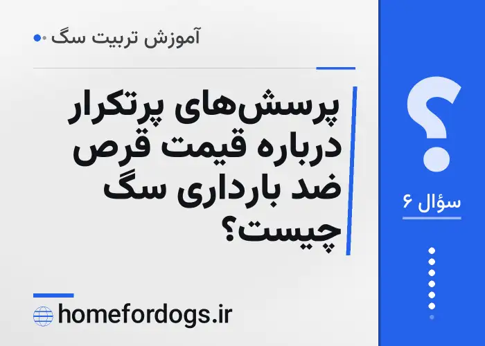 پرسش‌های پرتکرار درباره قیمت قرص ضد بارداری سگ چیست؟