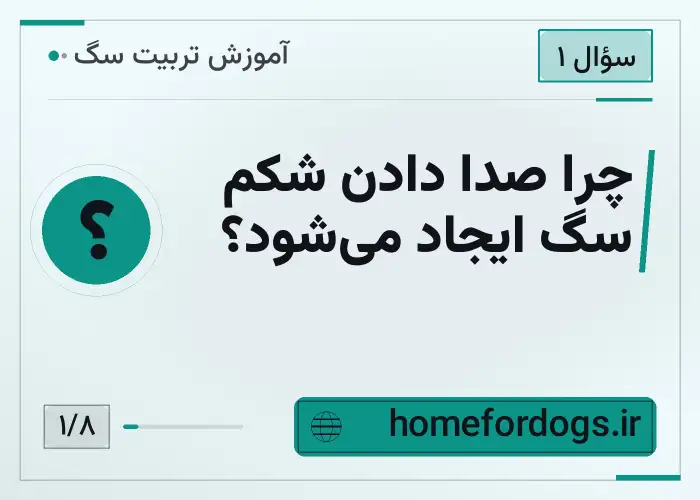 چرا صدا دادن شکم سگ ایجاد می‌شود؟