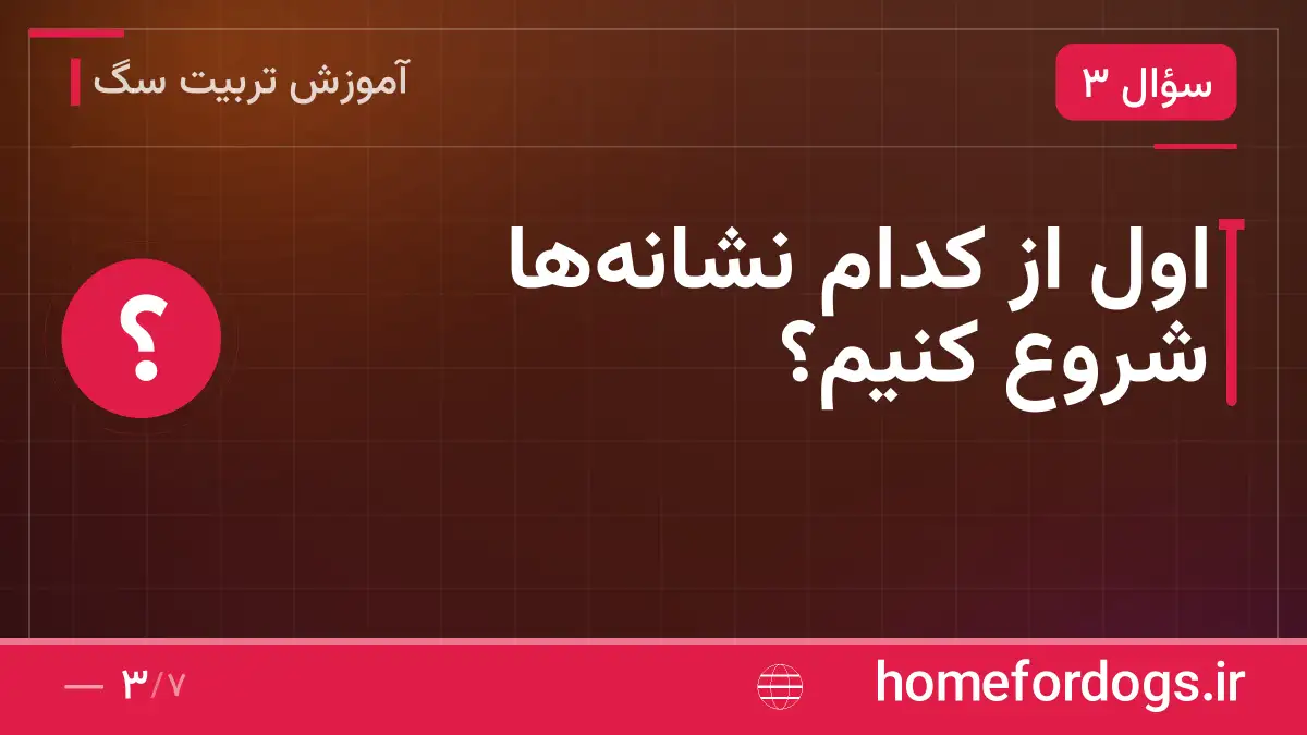 اول از کدام نشانهها شروع کنیم؟