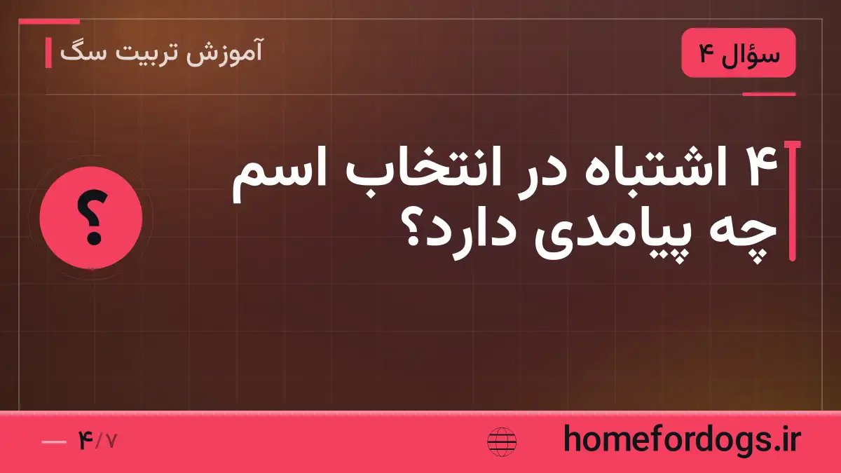 ۴ اشتباه در انتخاب اسم چه پیامدی دارد؟
