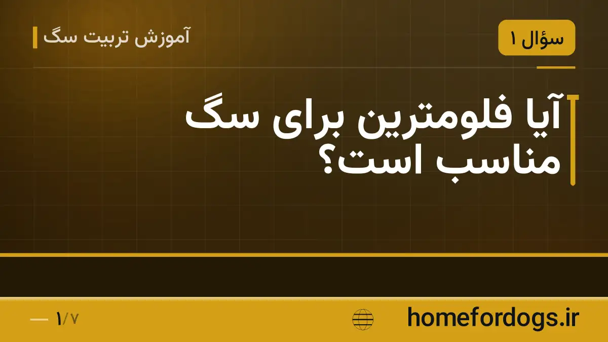 آیا فلومترین برای سگ مناسب است؟