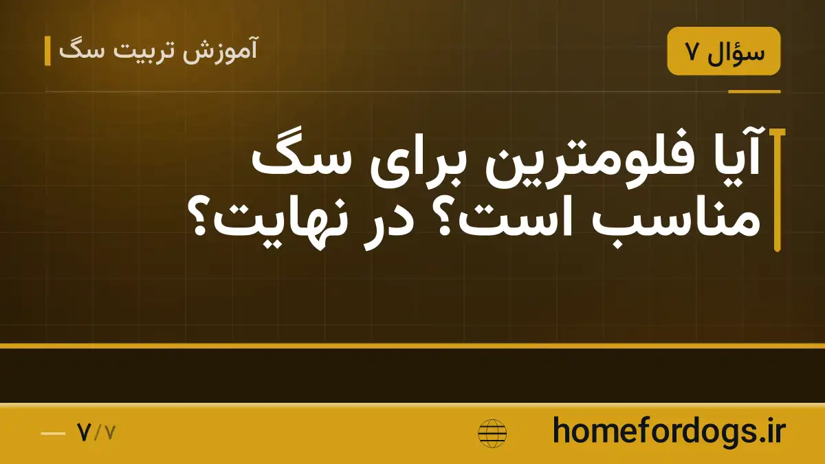 آیا فلومترین برای سگ مناسب است؟ در نهایت؟