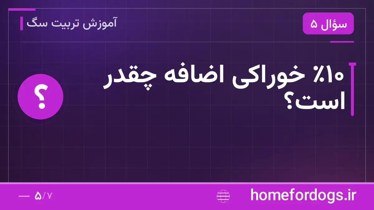 ۱۰٪ خوراکی اضافه چقدر است؟