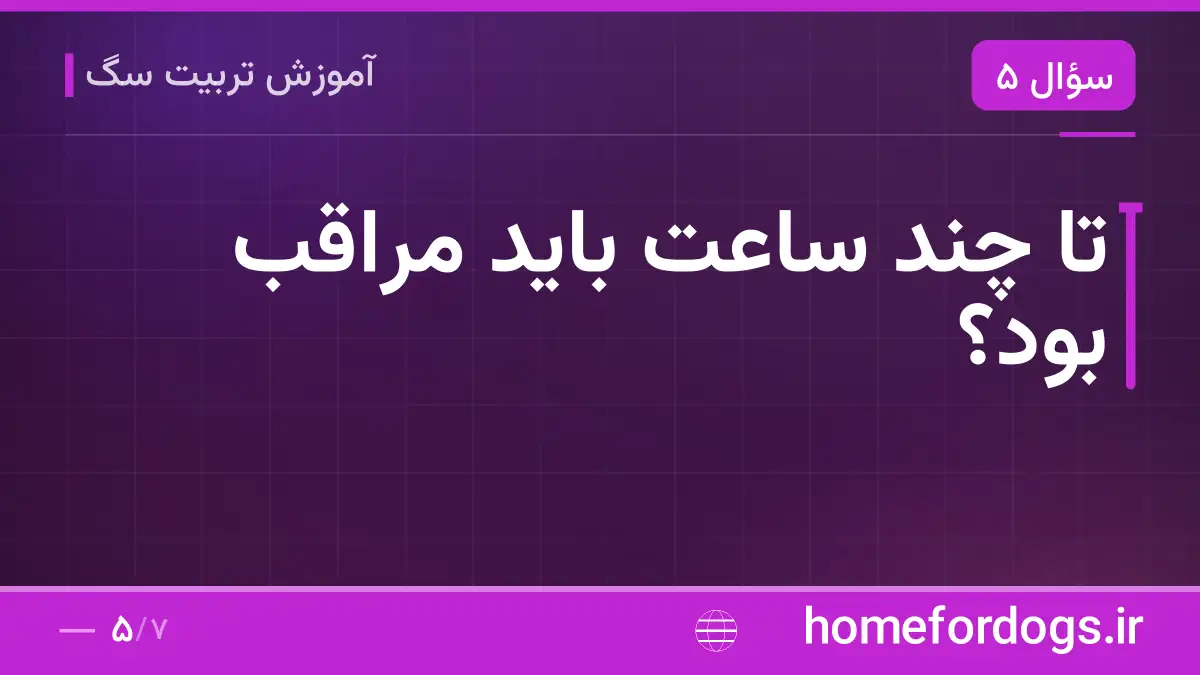 تا چند ساعت باید مراقب بود؟