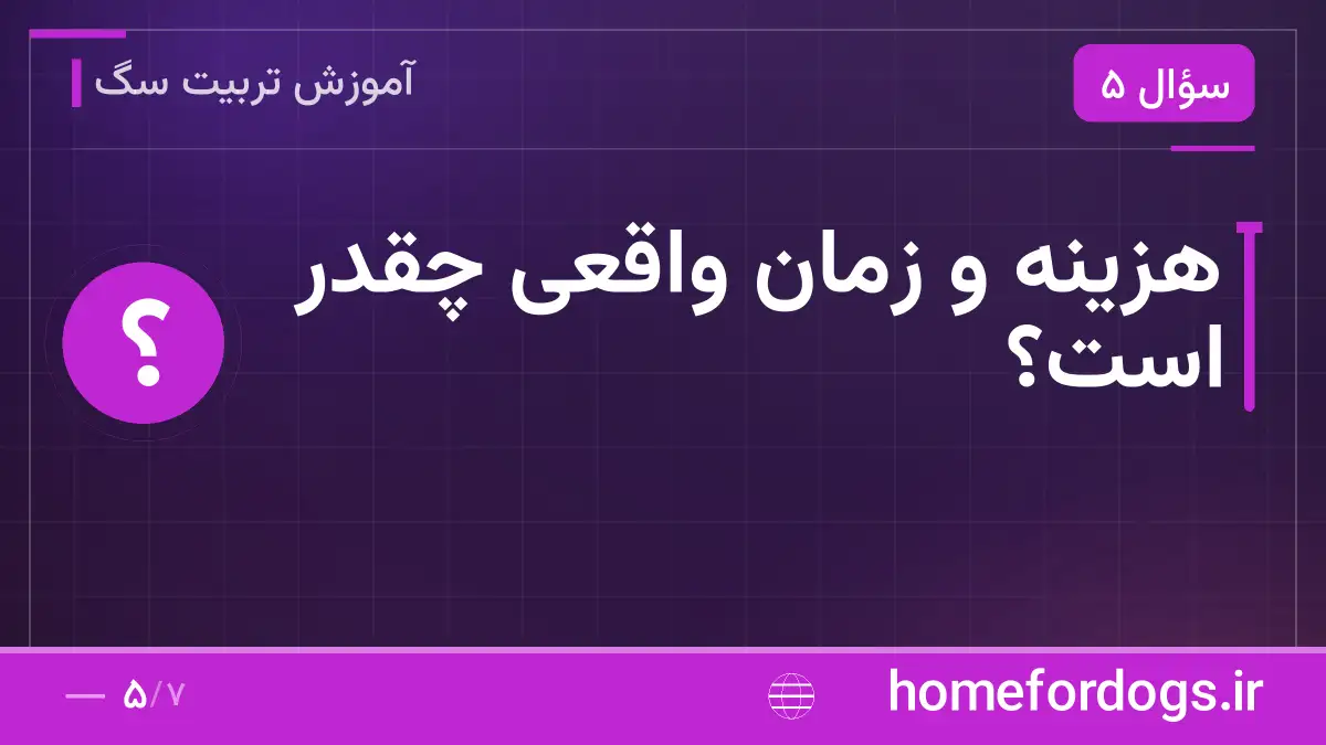 هزینه و زمان واقعی چقدر است؟