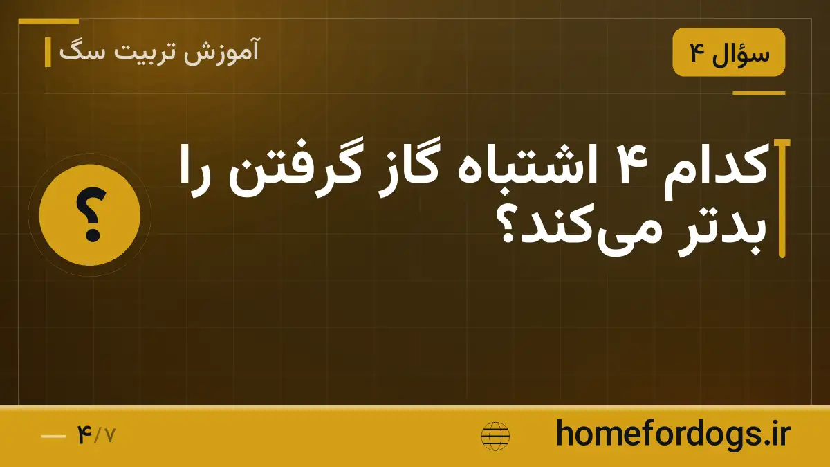 کدام ۴ اشتباه گاز گرفتن را بدتر می‌کند؟