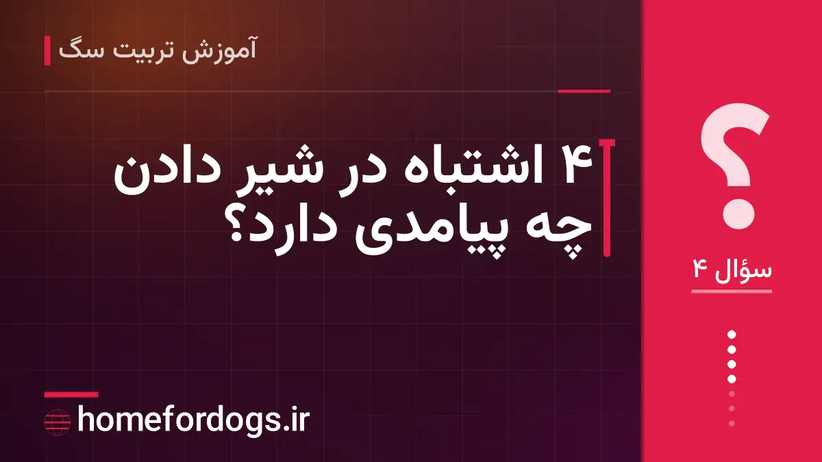 ۴ اشتباه در شیر دادن چه پیامدی دارد؟
