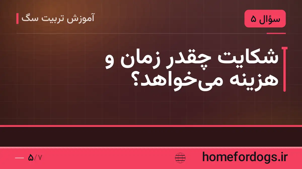 شکایت چقدر زمان و هزینه میخواهد؟