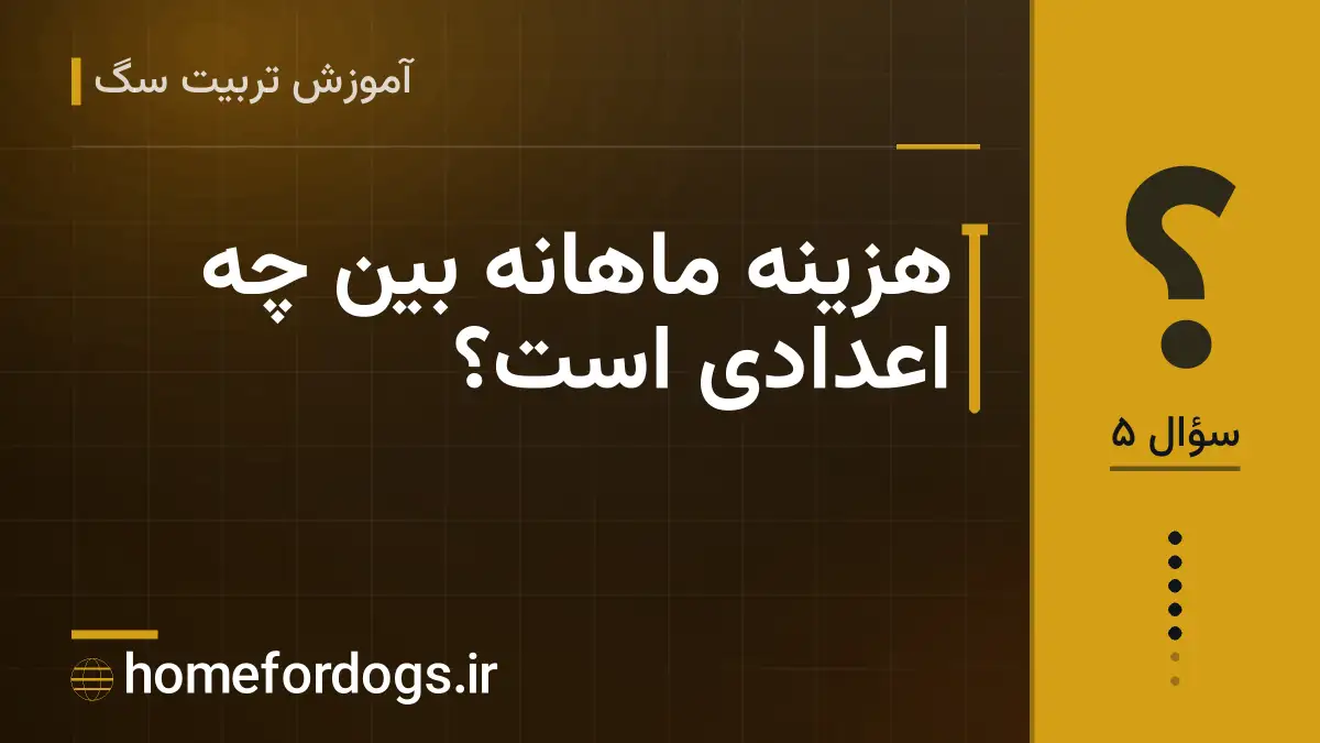 هزینه ماهانه بین چه اعدادی است؟