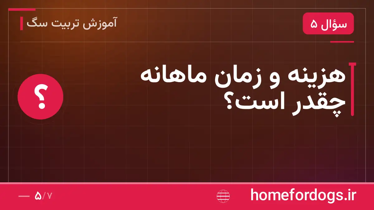 هزینه و زمان ماهانه چقدر است؟