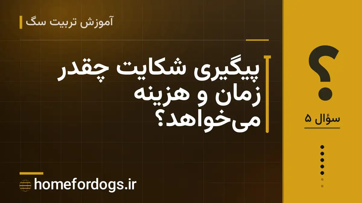 پیگیری شکایت چقدر زمان و هزینه میخواهد؟