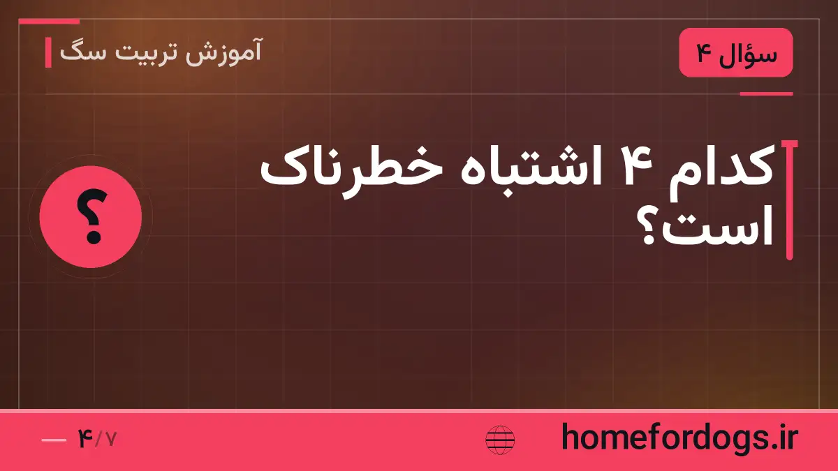کدام ۴ اشتباه خطرناک است؟